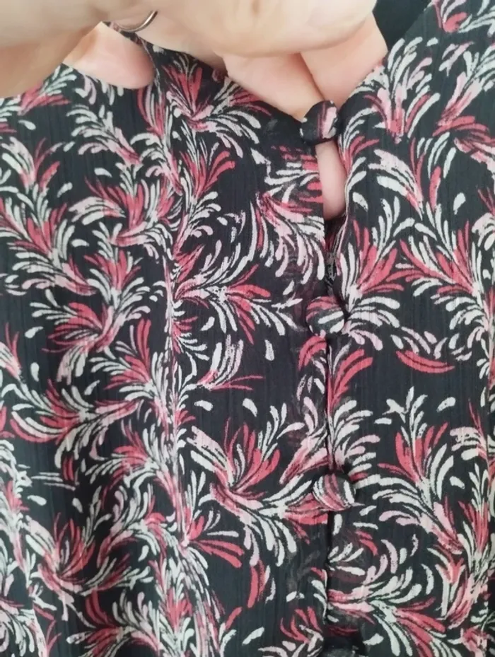 Robe noire à motifs Promod 36 - photo numéro 6