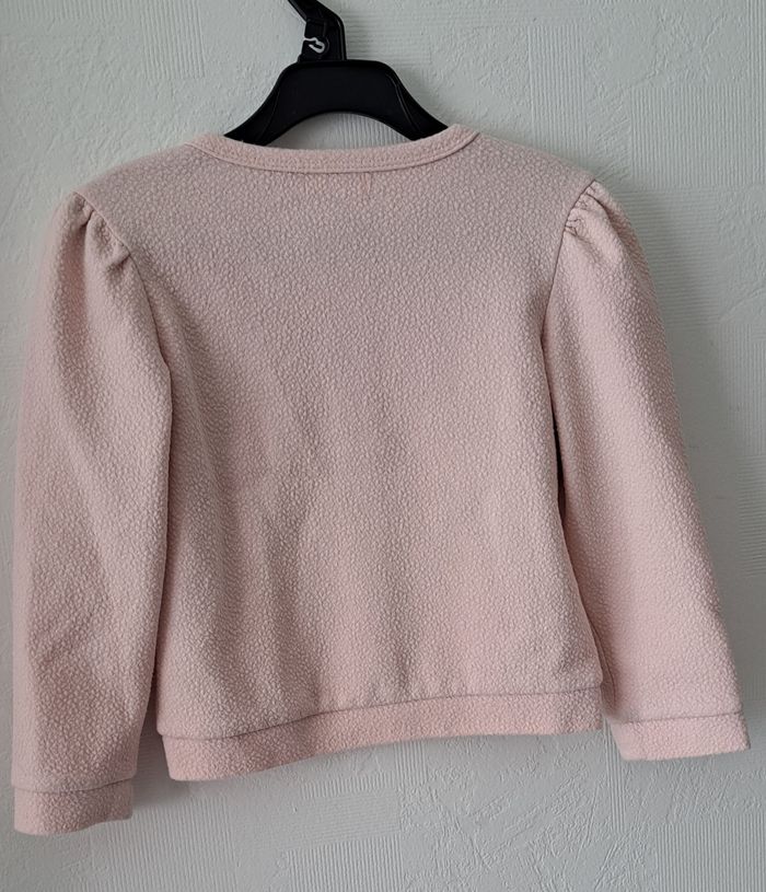Gilet 3 ans rose pâle - photo numéro 2