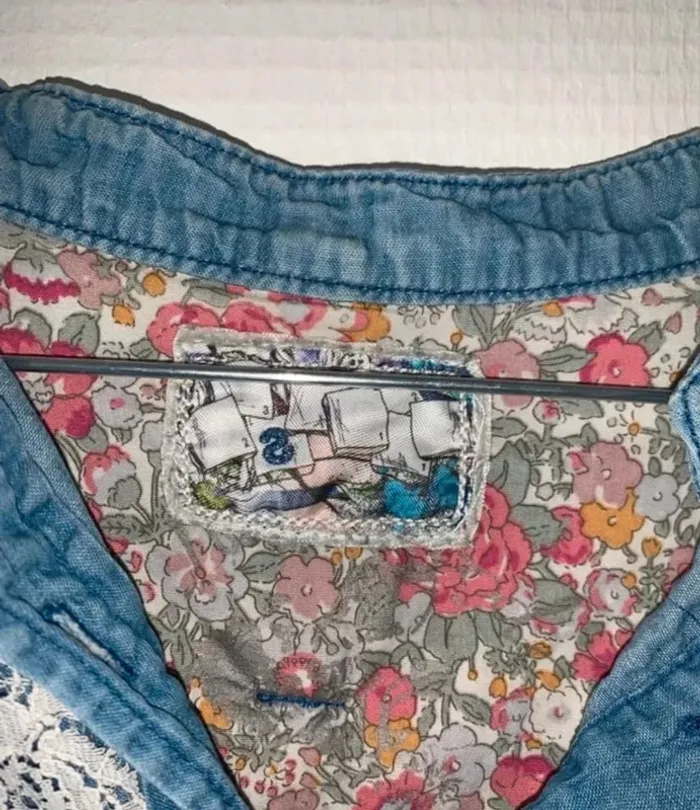 Chemise bleu femme taille 36 - photo numéro 2