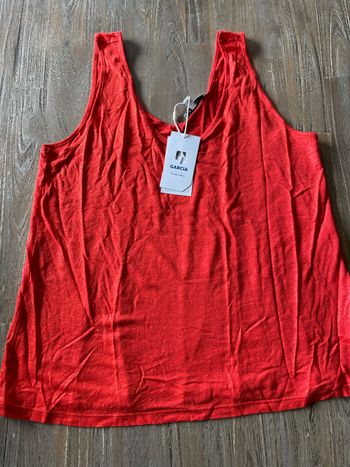 Débardeur irisé doré Garcia