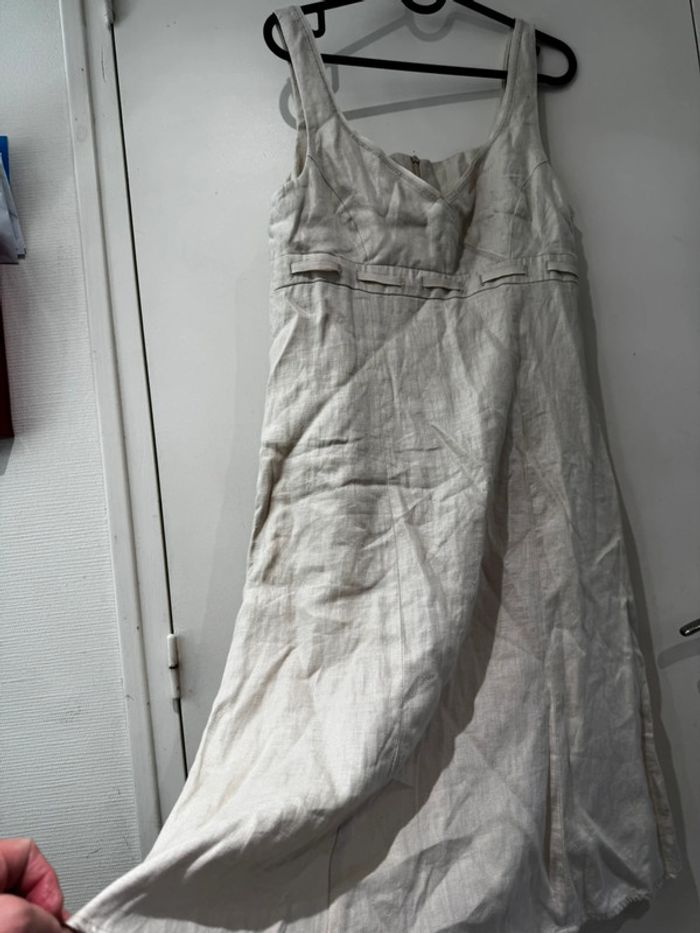 Robe Burton of London, taille 40 100 % lin - photo numéro 15