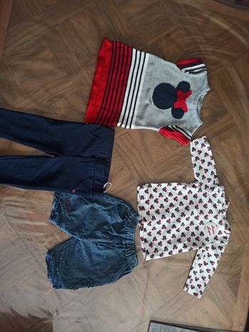 Robe Minnie Disney+ ensemble + legging