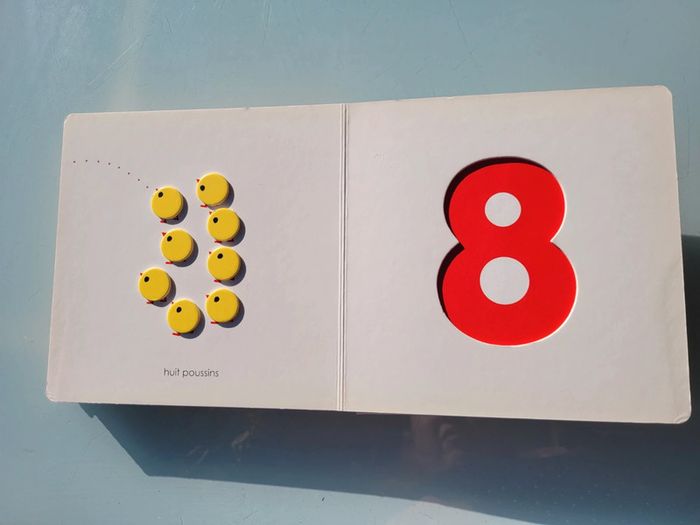 Jolk livre en relief 🐌 Les Chiffres 🔢 Milan (59) - photo numéro 10