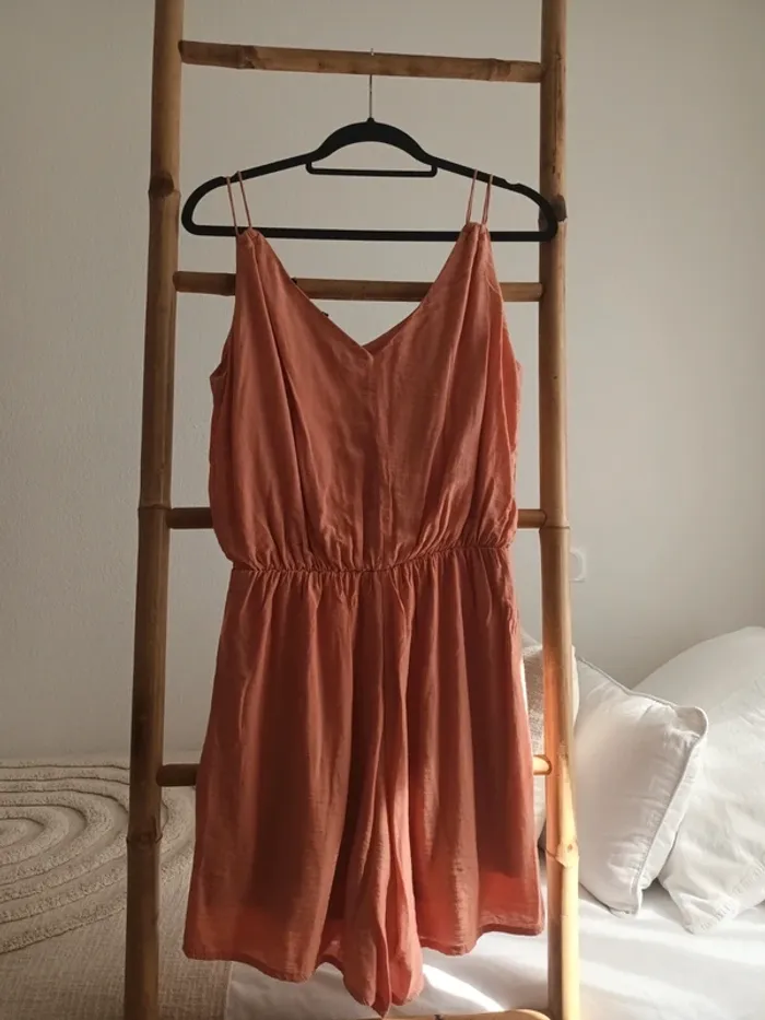 Combishort fluide effet soie Only taille 38 - photo numéro 3