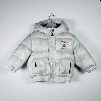 Jolie doudoune à capuche mixte taille 18 mois 81 cm