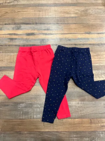 Lot de 2 leggings