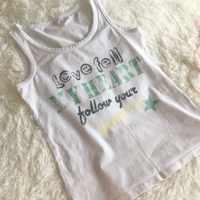 Débardeur imprimé, haut été, top unie