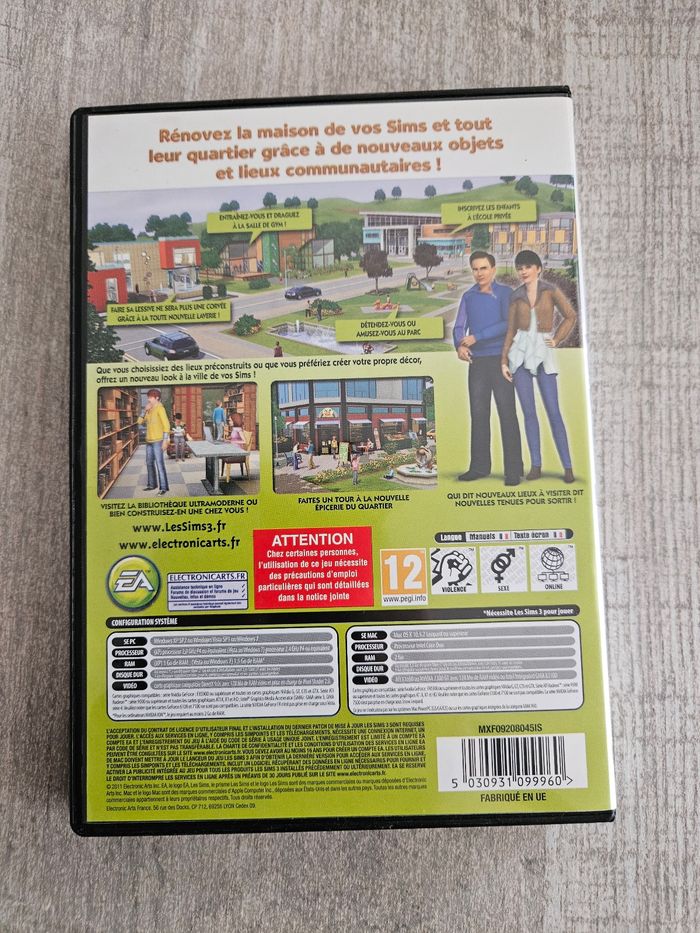 Jeu vidéo- Sims 3 add-on Vie citadine - photo numéro 2