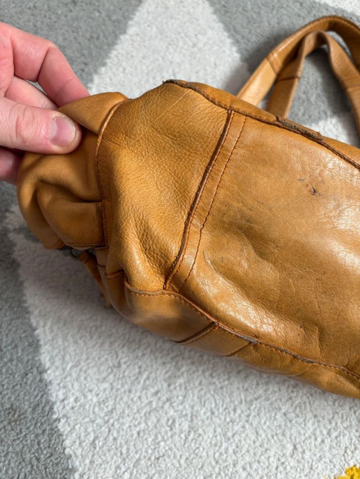 Sac à main en cuir Pieces - photo numéro 7