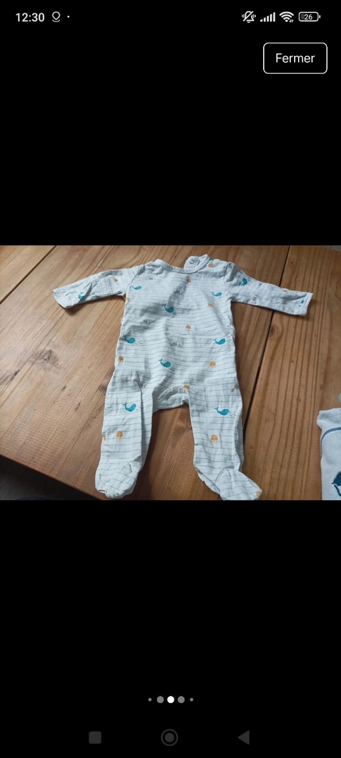 Lot de pyjama bébé fille taille 3 mois - photo numéro 6