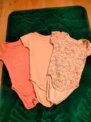 Lot de bodies 3 mois