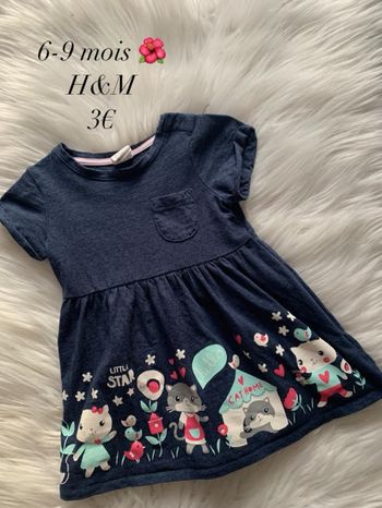 Robe 🌺 6-9 mois 🌺 H&M
