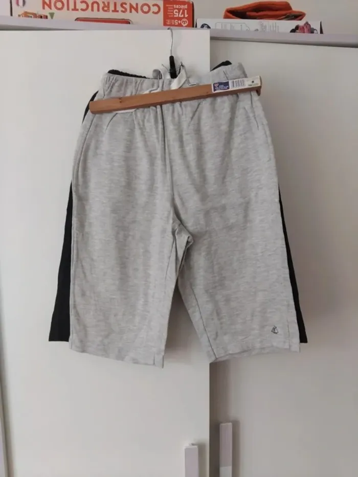 Lot de 2shorts Petit bateau t12ans 100%coton - photo numéro 3