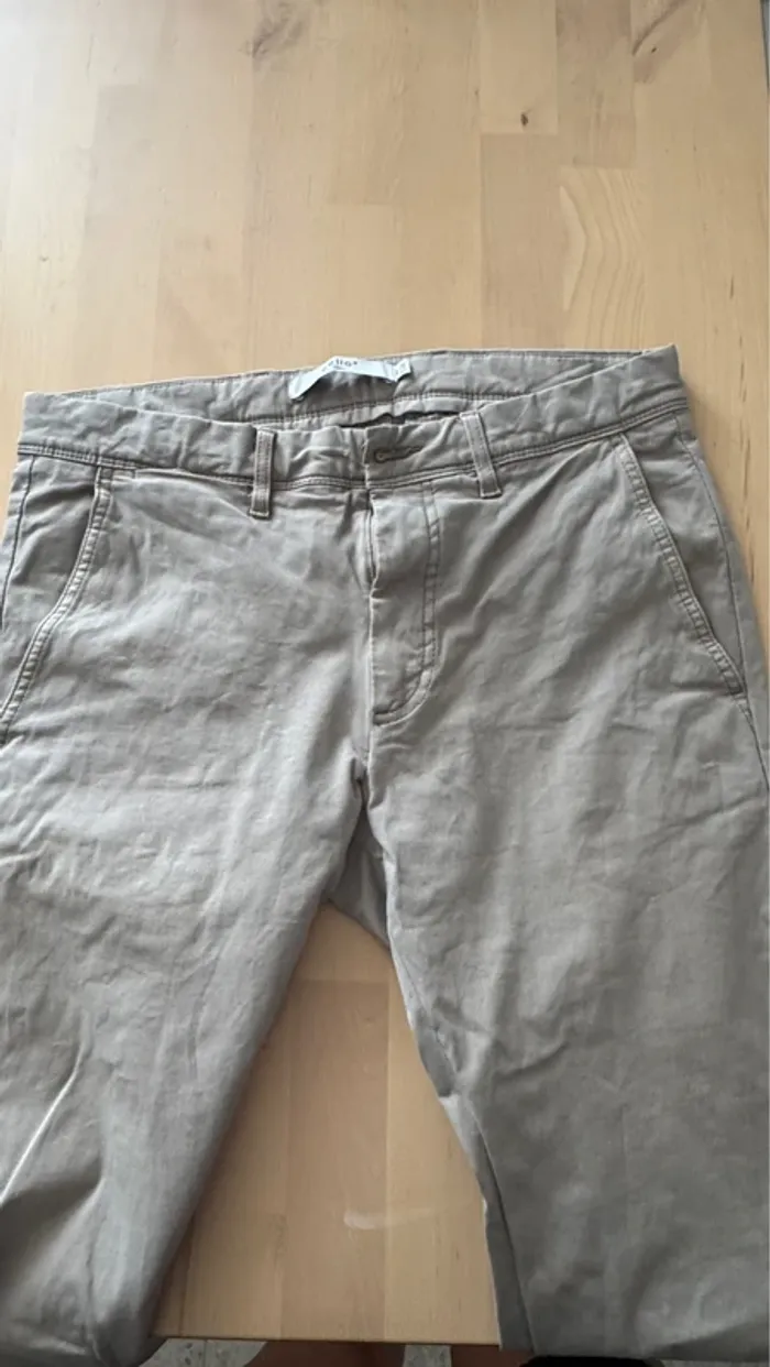 CELIO slim beige 38 - photo numéro 3