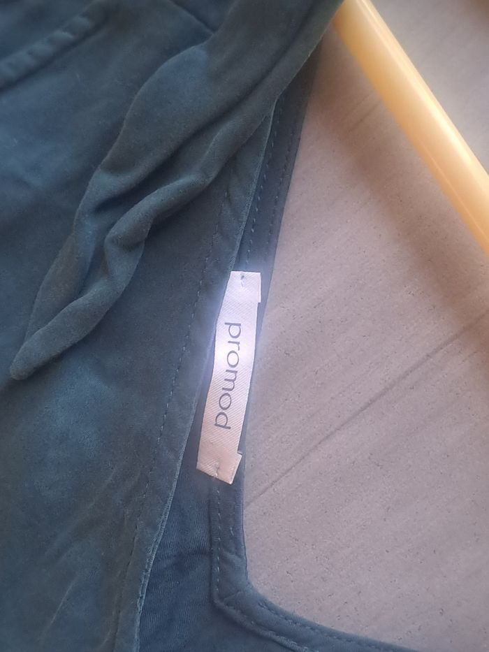 Blouse verte Promod Taille 38 - photo numéro 6