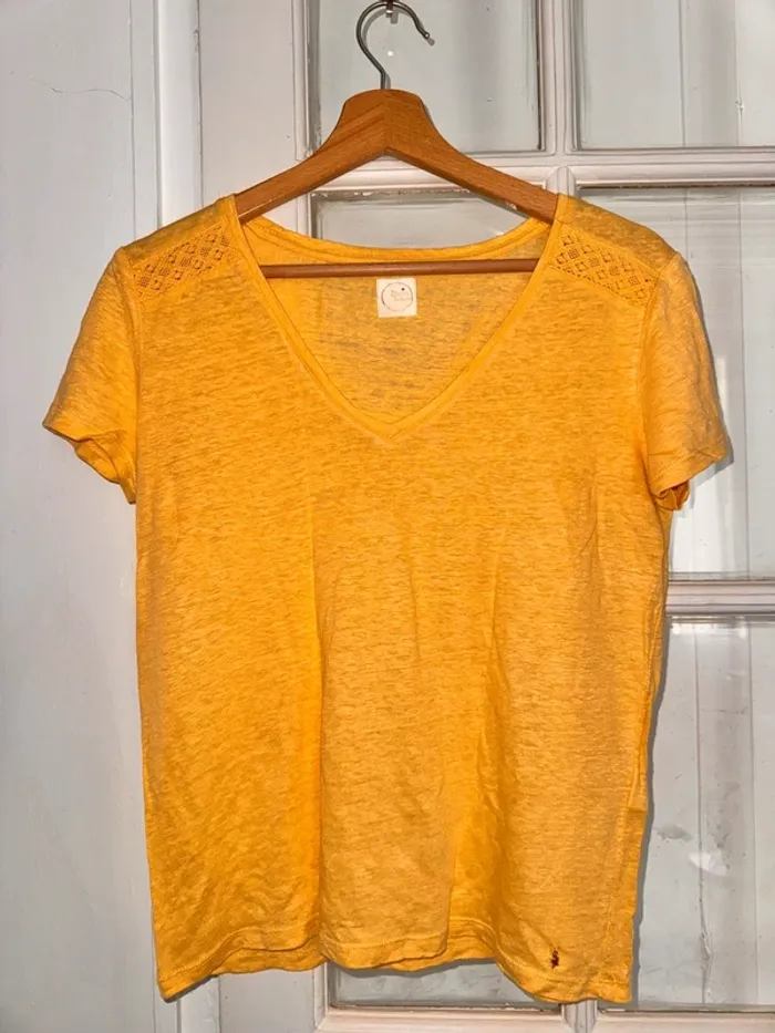 T-shirt en lin des petits hauts Taille 2