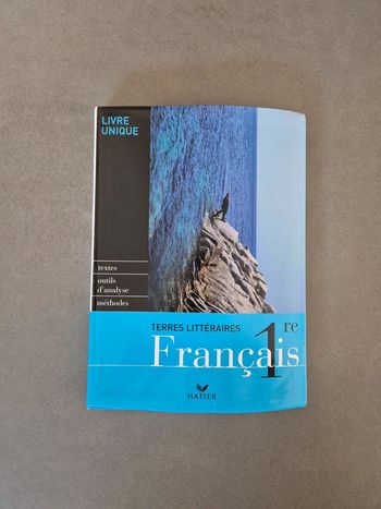 Livre de français classe 1ere
