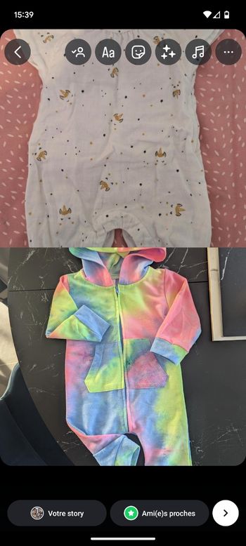 Combinaisons fille 🙏