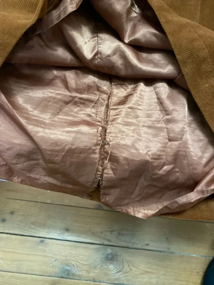 Jupe marron velours camaieu - photo numéro 3