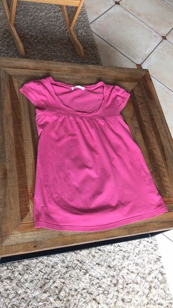 Teeshirt rose promod