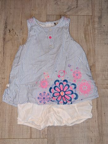 Robe short fille 12 mois