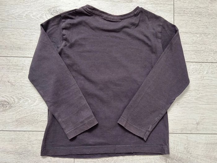 T-shirt manches longues superman 4 ans - photo numéro 3