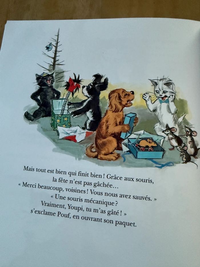 Reliure bleue livre Les amis de Caroline album Hachette Pierre Probst recueil - photo numéro 11