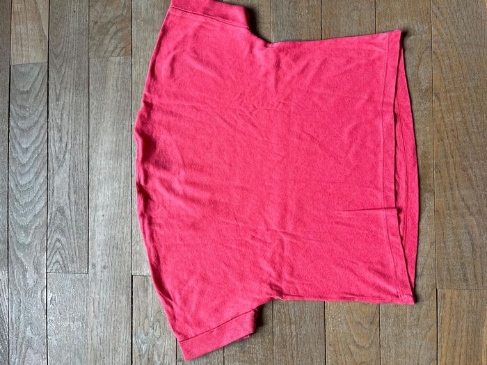 Tee-shirt rouge-rose Petit Bateau 6 ans - photo numéro 2