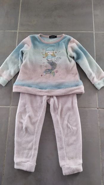 Pyjama chaud 4 ans fille