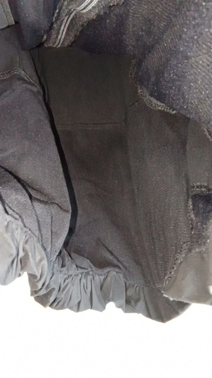 Robe noir avec poches et fermeture éclair - cache cache - Taille38/M - photo numéro 3