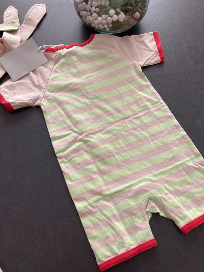 Ensemble lot Combinaison Combishort short vêtement bébé garçon 6 9 mois - photo numéro 5