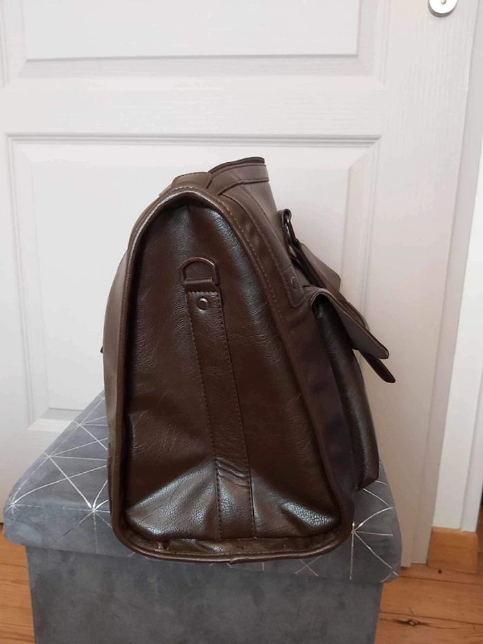 Sac de voyage en cuir - photo numéro 3