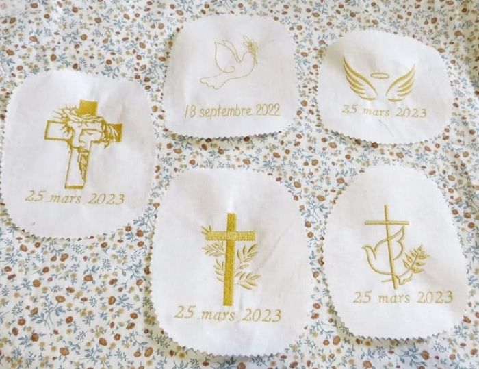 Étole de baptême - photo numéro 7