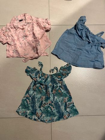 Blouses fille 3 ans