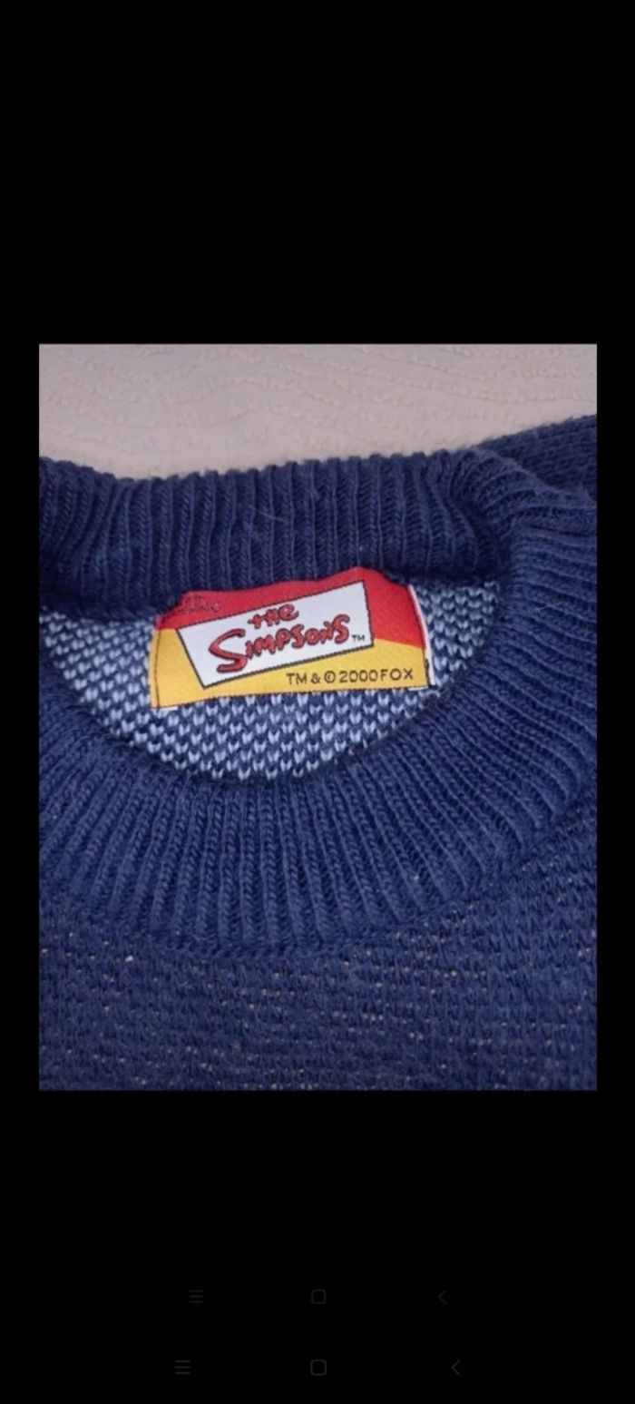 Très beau pull Simpson 8 ans TBE - photo numéro 5