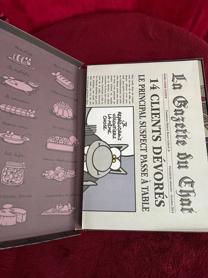 Superbe coffret à offrir ou à s offrir Le Cher passe à table Philippe Geluck - photo numéro 3