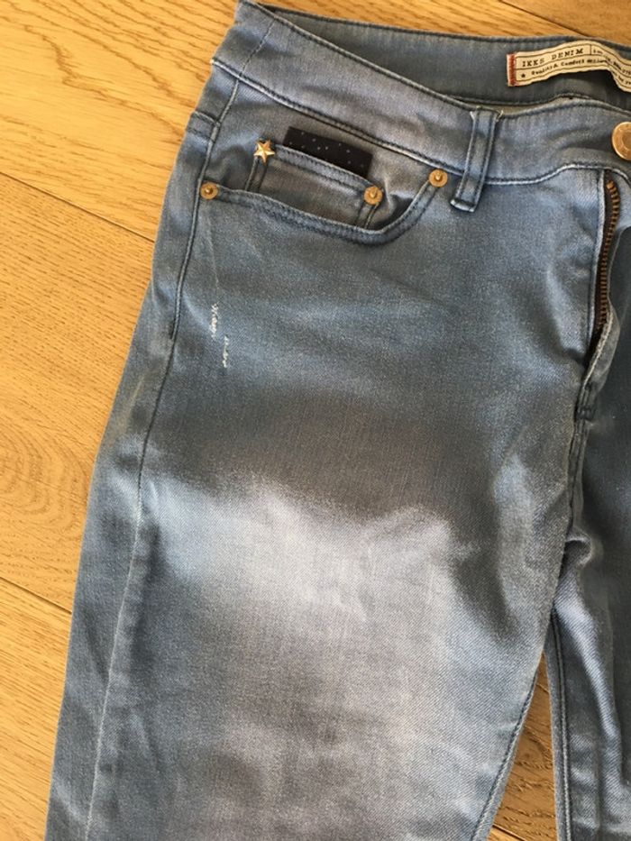 Pantalon bleu délavé - photo numéro 3
