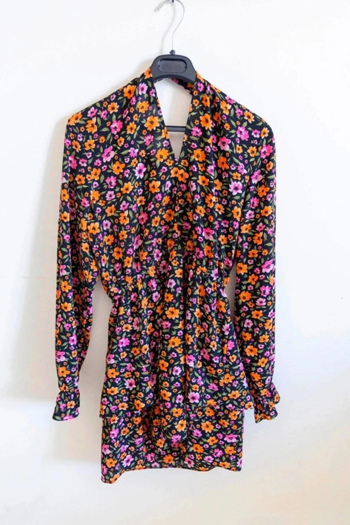 C48 robe fleurie H&M 38 - photo numéro 2