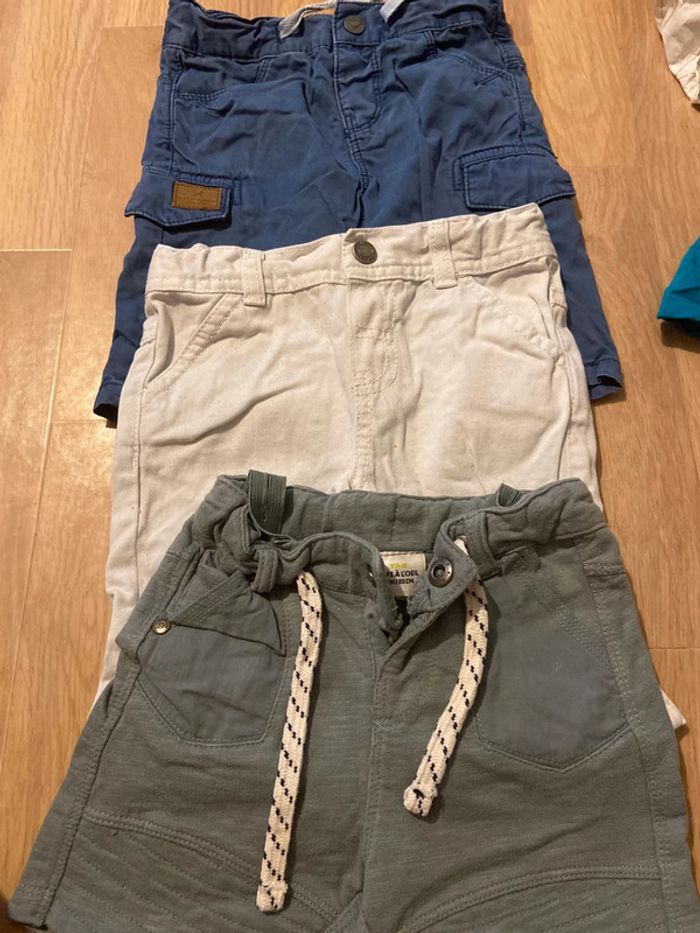 Lot 3 shorts Tape à l’Oeil 18 mois