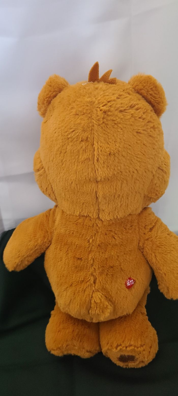 peluche Les Bisounours orange Grosbisou Care Bears 33 cm - photo numéro 3