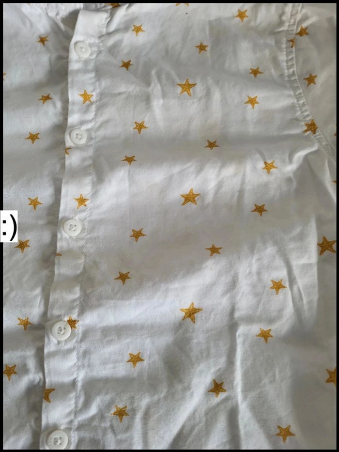 Chemise blanche manche courte 6 ans - photo numéro 2