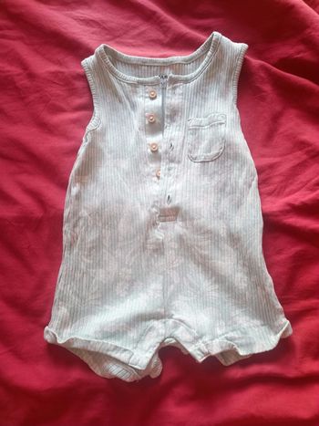 Combinaison short 6 mois