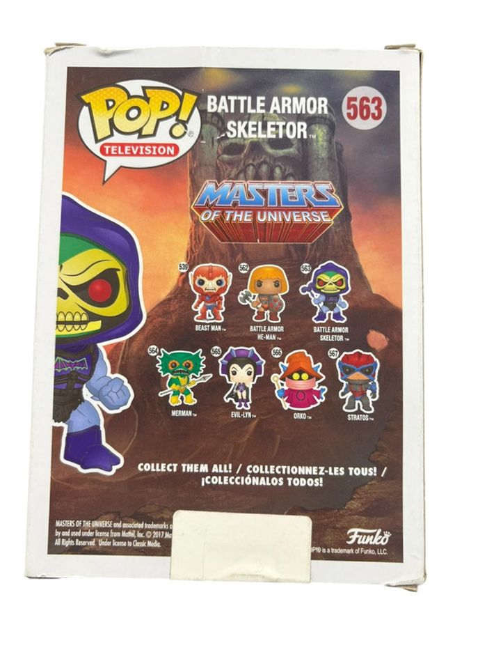 Figurine Funko Pop Masters Of The Universe Battle Armor Skeletor 563 neuf - photo numéro 2
