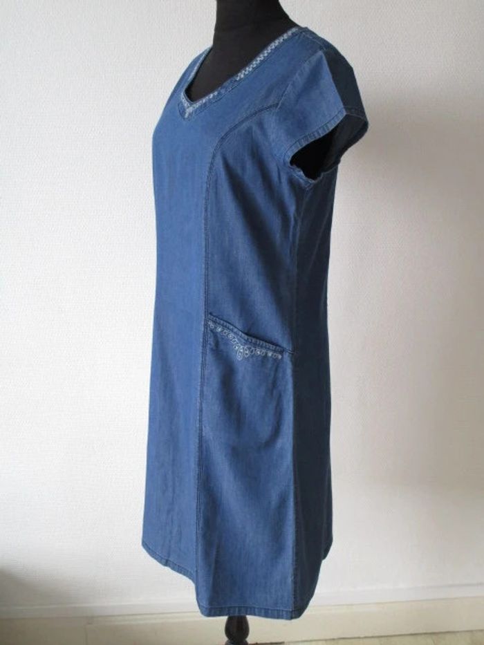 Robe légère bleu jean Jac Jac 38 NEUVE - photo numéro 5