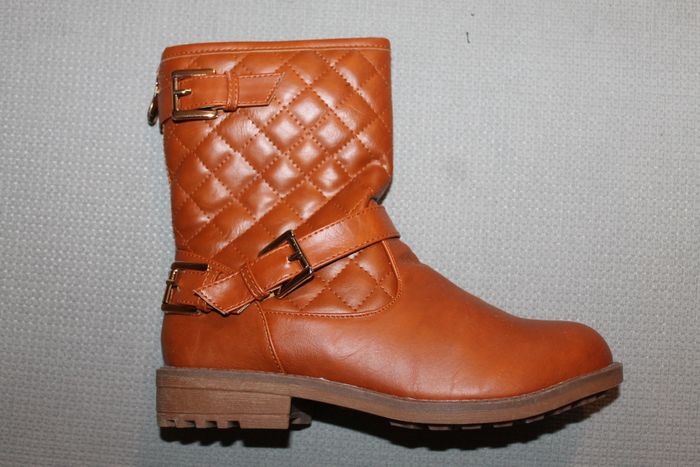 bottines marron caramel 36