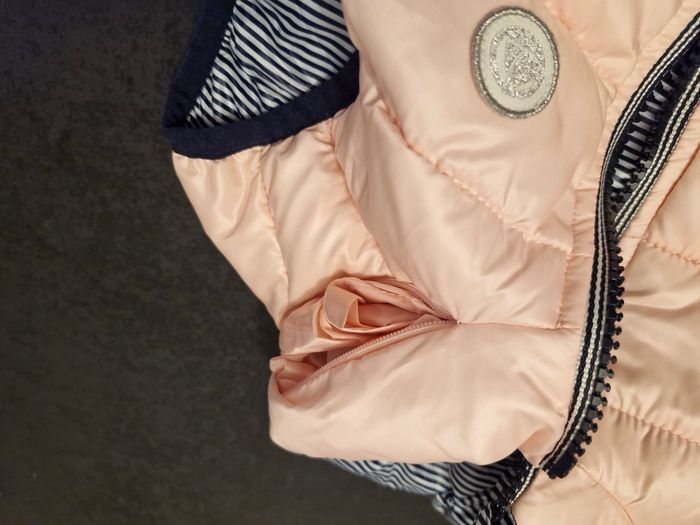 Doudoune avec capuche dans le col - photo numéro 3