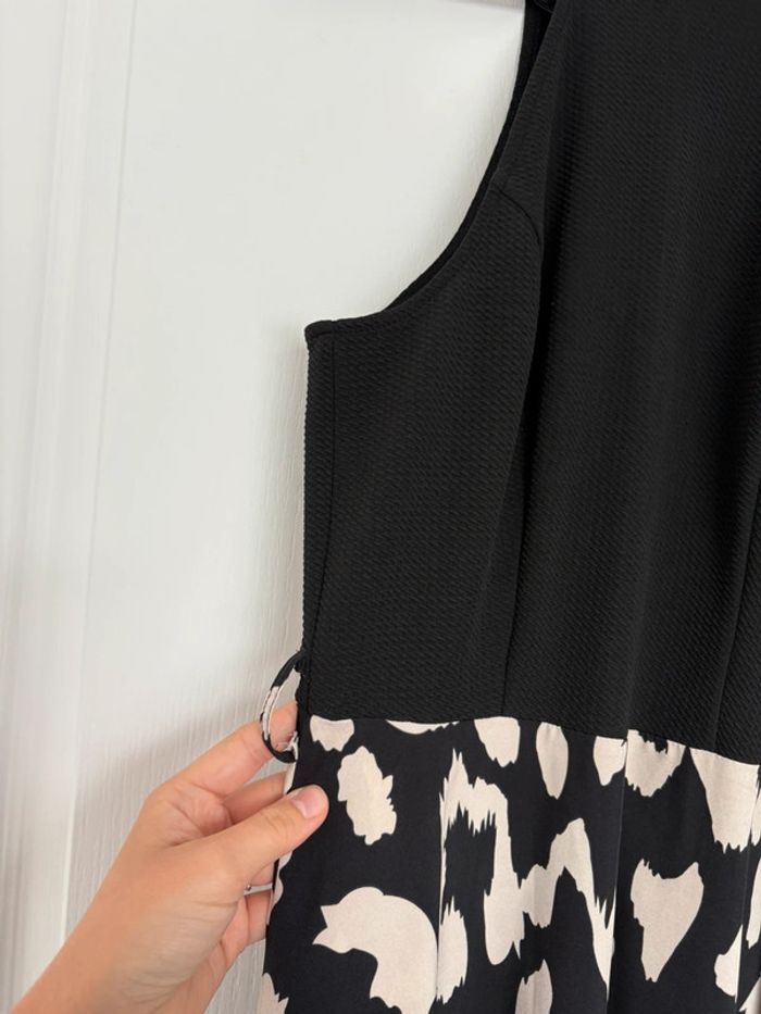 Robe longue noir/léopard SHEIN M très bon état - photo numéro 3