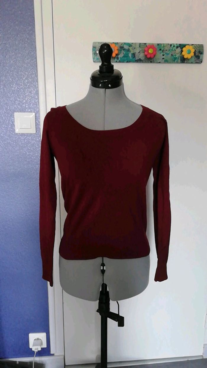 Pull bordeaux