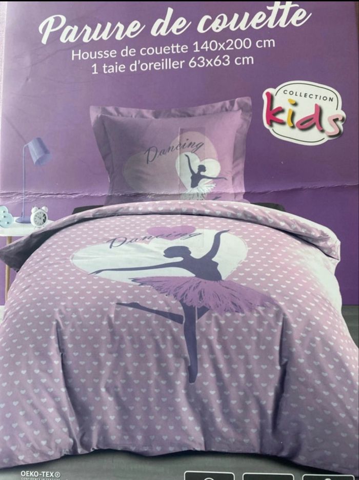 Parure de lit ballerine - neuve - photo numéro 5