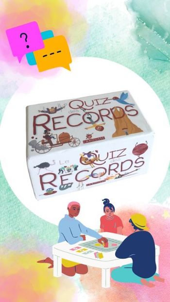 Jeu de société "le quiz des records" Larousse